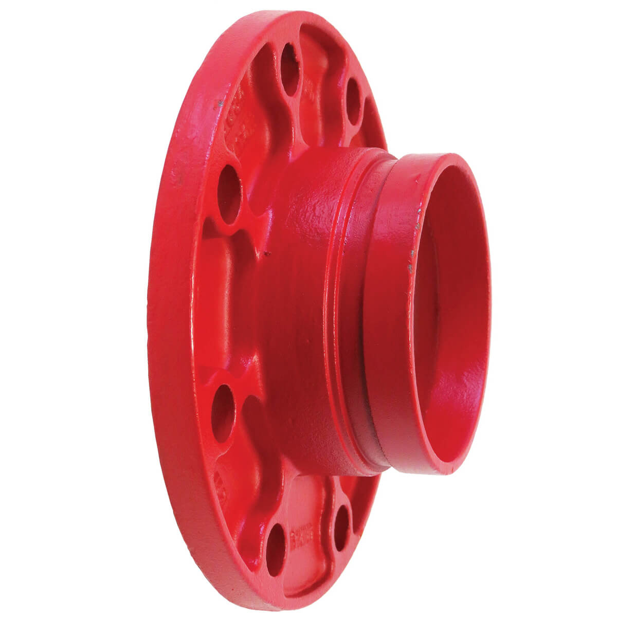 Flange adaptador de ferro dúctil ranhurado Tontr 