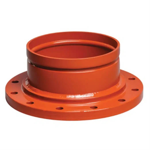 Flange adaptador de ferro dúctil ranhurado Tontr 